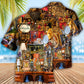 Vintage Treasures Antique Collector Art - Hawaiian Shirt