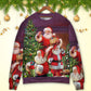 Christmas Funny Santa Gift Happy Style – Sweater - Ugly Christmas Sweater
