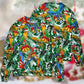 Parrot Love Xmas Tropical Leaf – Sweater - Ugly Christmas Sweater