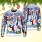 Christmas Children Love Snowman Town – Sweater - Ugly Christmas Sweater