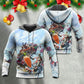 Christmas Santa Happy Funny Xmas - Hoodie