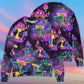 Hippie Mushroom Life Lover Art – Sweater - Ugly Christmas Sweater