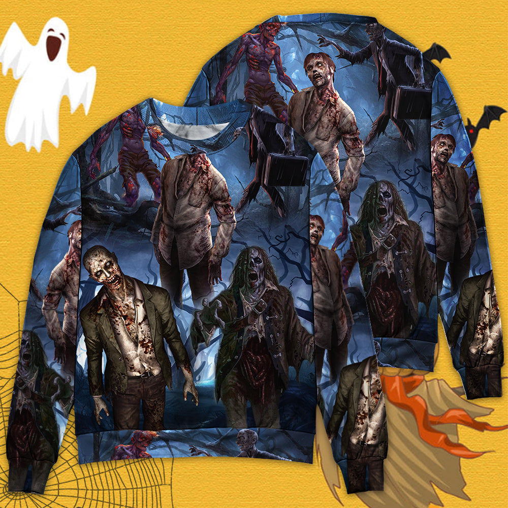 Halloween Dark Fantasy Art Style – Sweater - Ugly Christmas Sweater