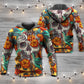 Floral Skull Hummingbird Art - 3D Hoodie
