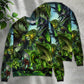 Green Dragon Skull Fantasy Art – Sweater - Ugly Christmas Sweater