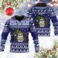 Cat Wreck The Tree Funny Holiday Art – 3D Hoodie