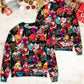Christmas Guitar Music Santa Style – Sweater - Ugly Christmas Sweater