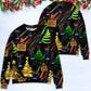 Christmas Rum Neon Art Style – Sweater - Ugly Christmas Sweater