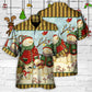 Christmas Cutie Snowman Happy Xmas - Hawaiian Shirt
