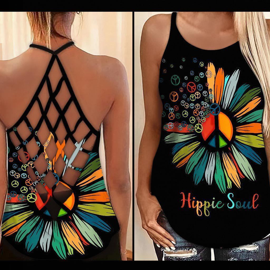 Hippie Soul Color Peaceful Limited Edition 3 – Hollow Tank Top