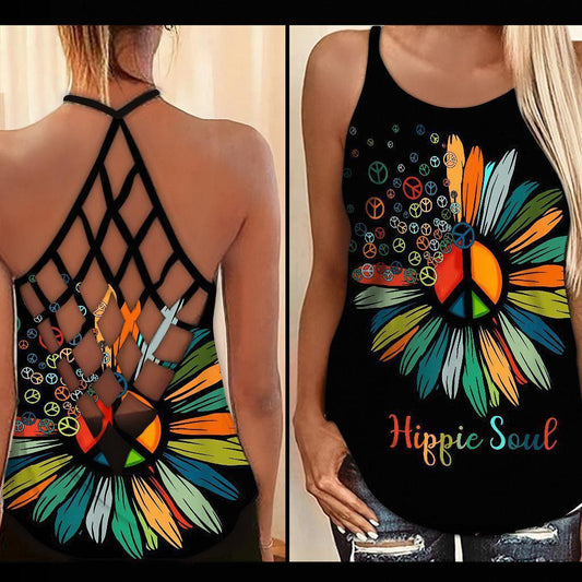Hippie Soul Color Peaceful Limited Edition 3 – Hollow Tank Top