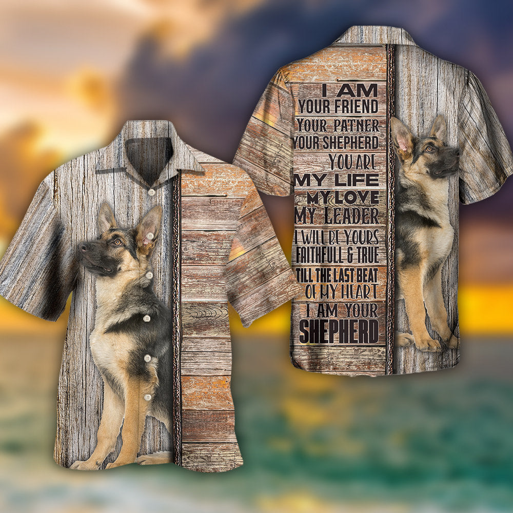German Shepherd My Cool Dog Artistic Style - Hawaiian Shirt