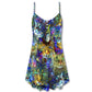 Tabby Cat Lover Art – Women's Summer Sleeveless V-Neck Camisole Dress
