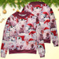 Christmas Piggies Funny Xmas Is Coming – Sweater - Ugly Christmas Sweater