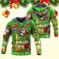 Santa Holiday Cheer Lights - 3D Hoodie
