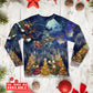 Christmas Family In Love - Pajamas Long Sleeve - Owls Matrix LTD