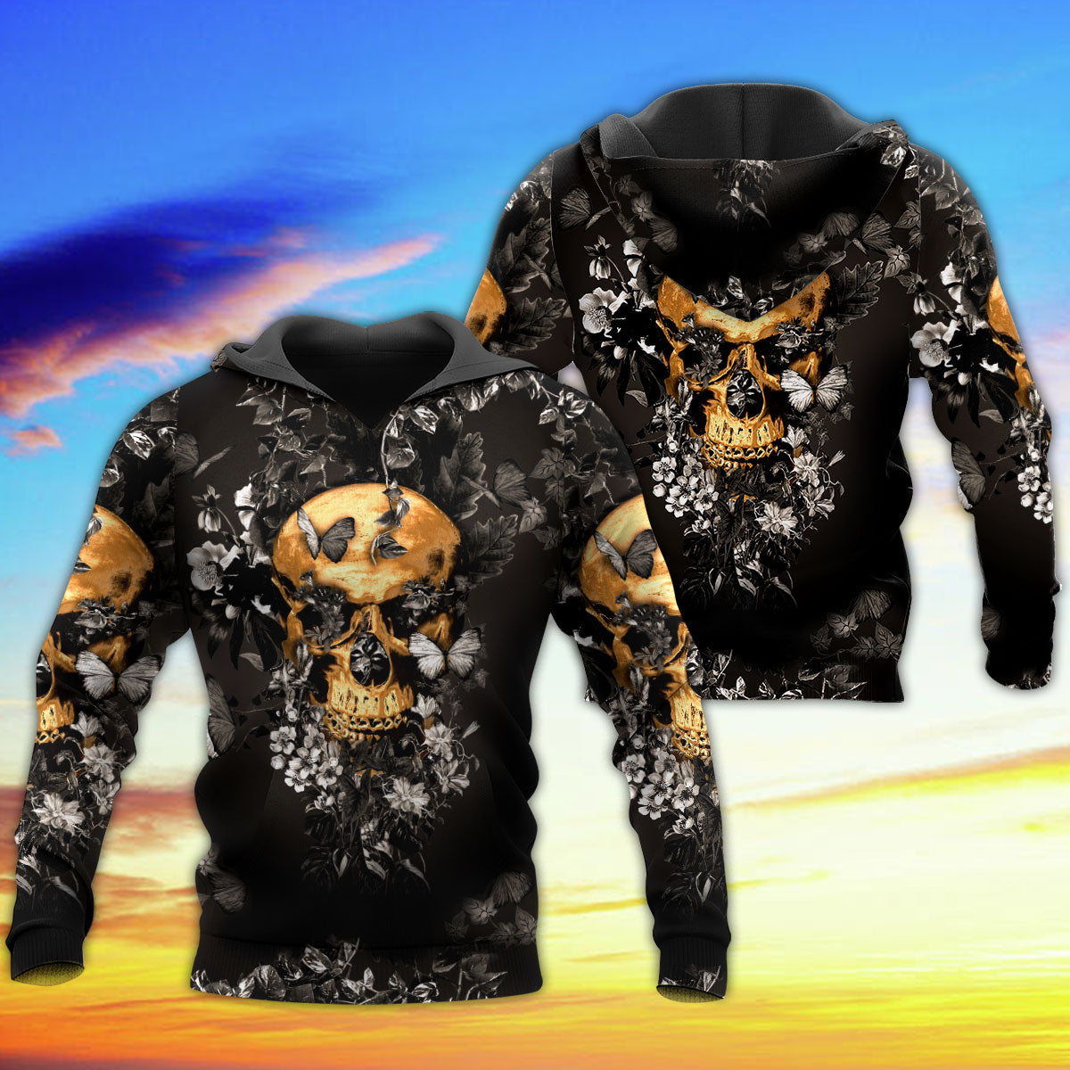 Flowers Grow From Dark Moments - 3D Hoodie