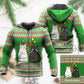 Cat Wreck The Tree Holiday Art – 3D Hoodie