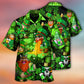 Irish Beer St Patrick Viking Skull Leprechaun - Hawaiian Shirt