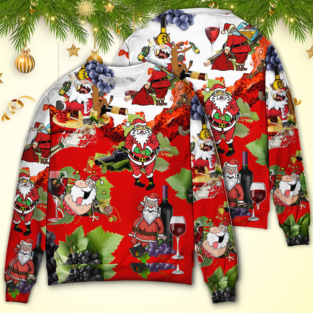Christmas Santa Holiday Celebration Style – Sweater - Ugly Christmas Sweater