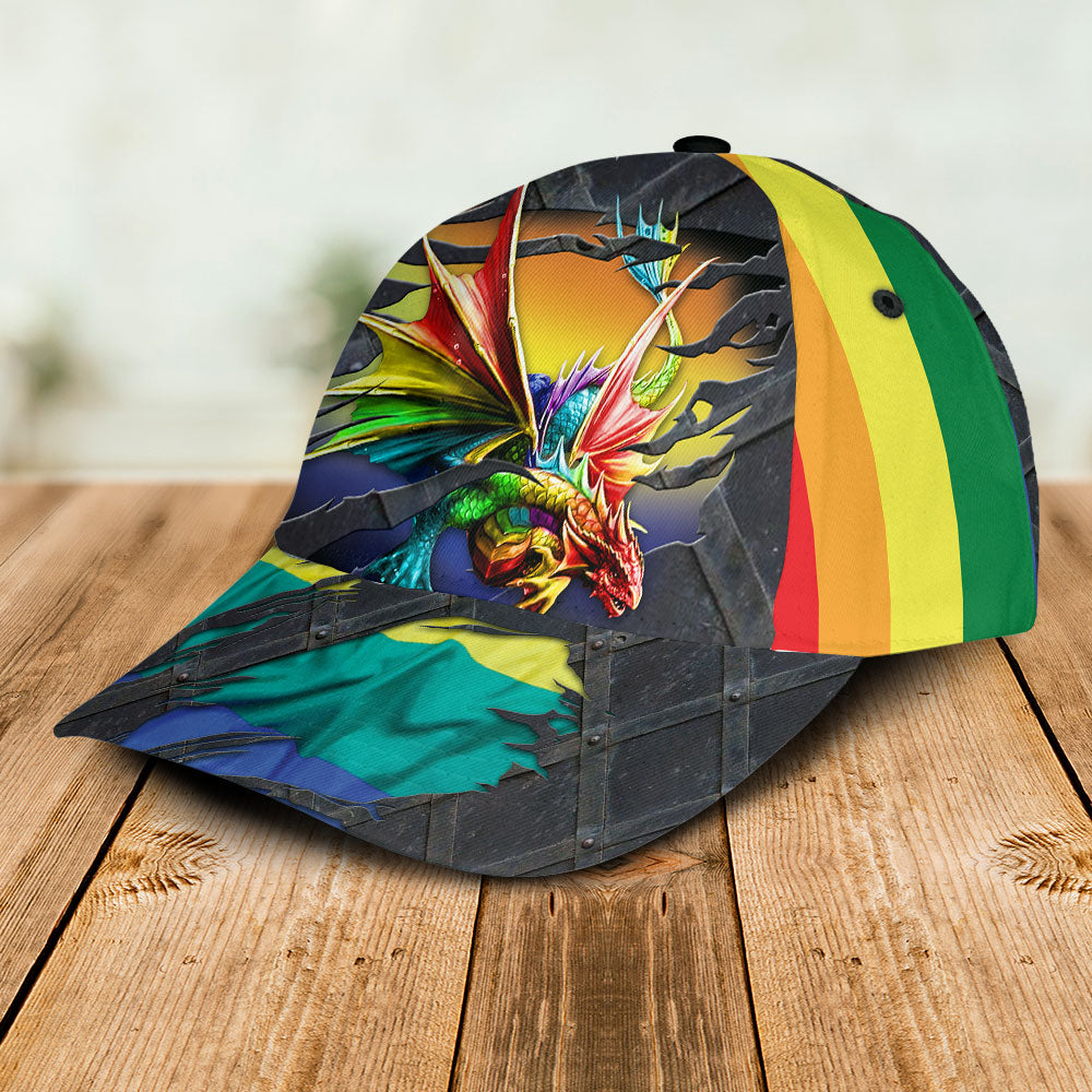 Pride Dragon Simple Vibes – Classic Cap