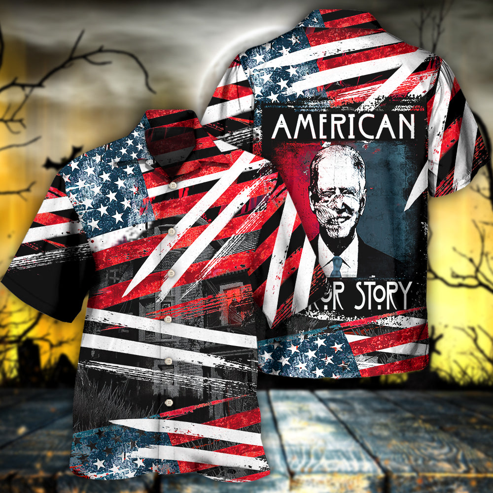 Halloween American Horror Theme Art – Hawaiian Shirt