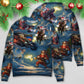 Christmas Santa Action Adventure Style – Sweater - Ugly Christmas Sweater