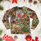 Christmas Santa's Toy Workshop - Pajamas Long Sleeve - Owls Matrix LTD