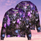 Skull Dragon Love Life Purple Art – Sweater - Ugly Christmas Sweater