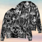 Skull Smoke Dark Fantasy Art – Sweater - Ugly Christmas Sweater