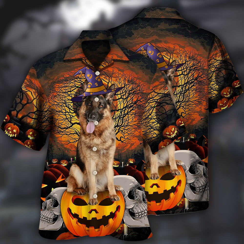 Halloween German Shepherd Dog Lover – Hawaiian Shirt