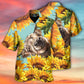 Happy Cow Sunflower Country Life – Hawaiian Shirt
