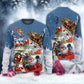 Christmas Say Hi From Santa Sleigh – Sweater - Ugly Christmas Sweater