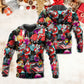 Christmas Guitar Music Santa Merry Xmas - Hoodie
