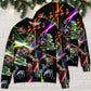 Christmas Tree Neon Art Snowman – Sweater - Ugly Christmas Sweater