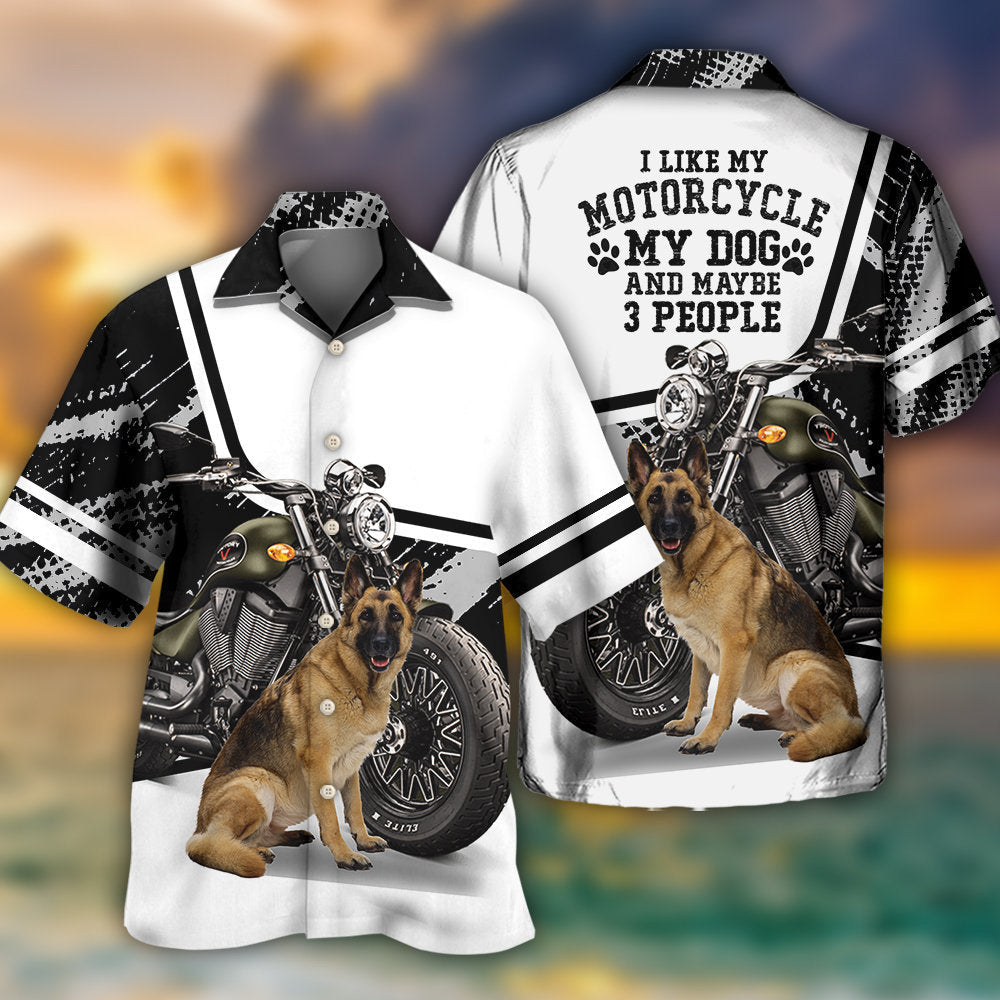 German Shepherd My Cool Dog Artistic Style - Hawaiian Shirt