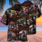 Monster Truck Lava Action Art - Hawaiian Shirt