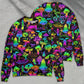 Neon Magic Mushroom Stunning Art – Sweater - Ugly Christmas Sweater