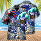 Epic Chess Match Light Vs Darkness Art – Hawaiian Shirt