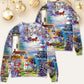 Lighthouse Christmas Santa Be A Light – Sweater - Ugly Christmas Sweater