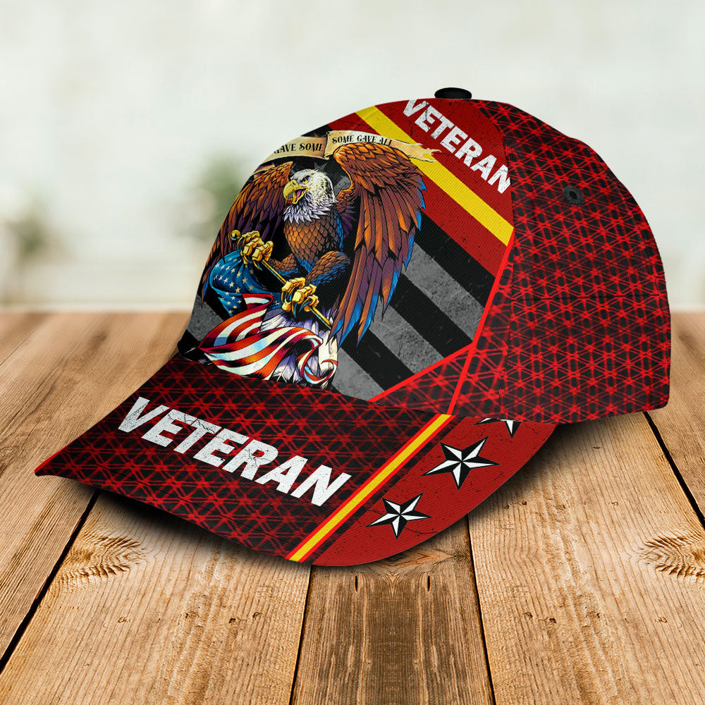 Veteran Eagle America Red – Classic Cap
