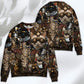 Steampunk Cat Fantasy Art Style – Sweater - Ugly Christmas Sweater