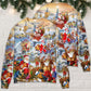 Merry Holly Jolly Christmas Quote – Sweater - Ugly Christmas Sweater