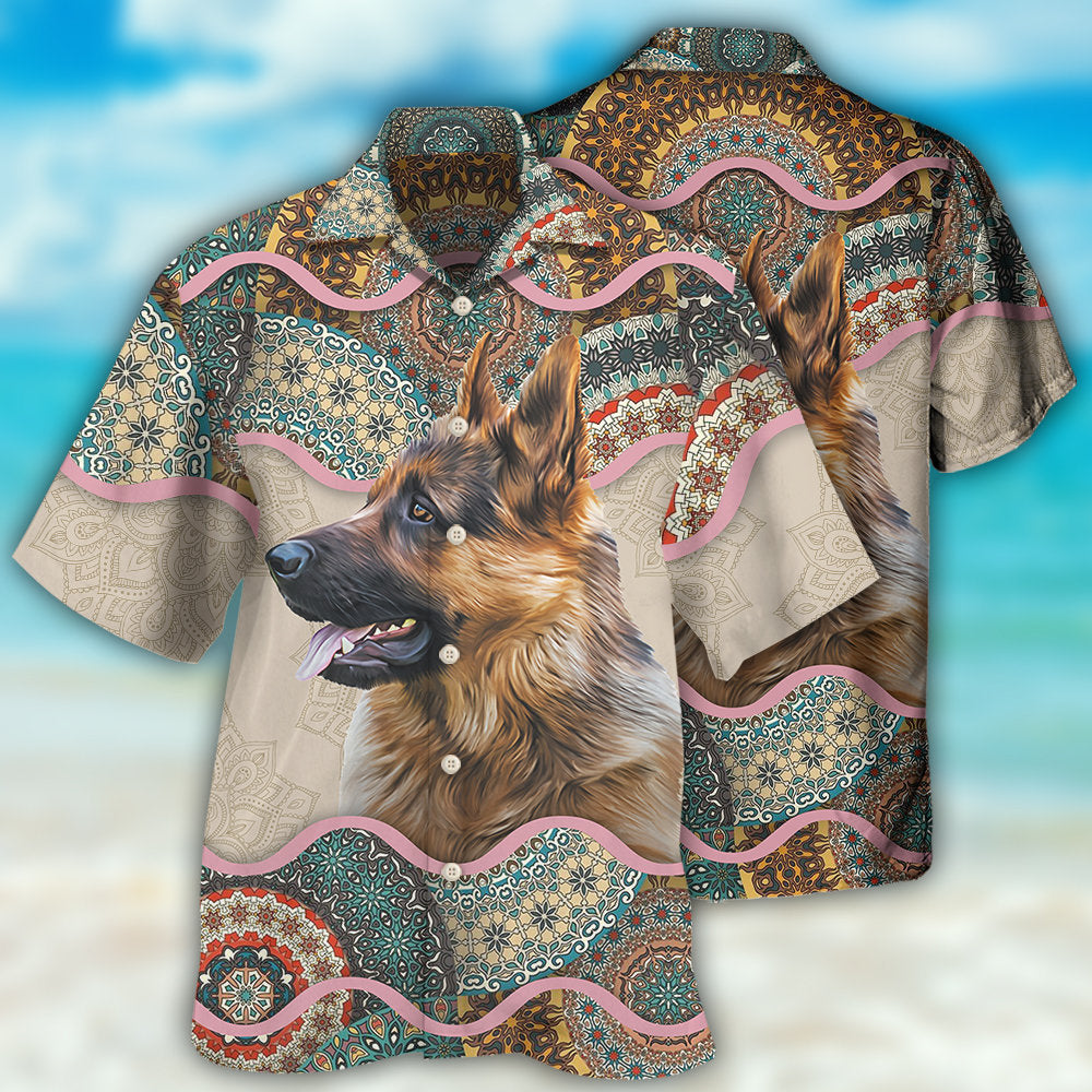 German Shepherd My Cool Dog Artistic Style - Hawaiian Shirt