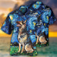 German Shepherd My Cool Dog Artistic Style - Hawaiian Shirt