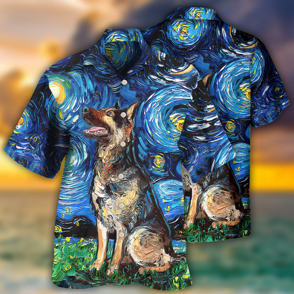 German Shepherd My Cool Dog Artistic Style - Hawaiian Shirt