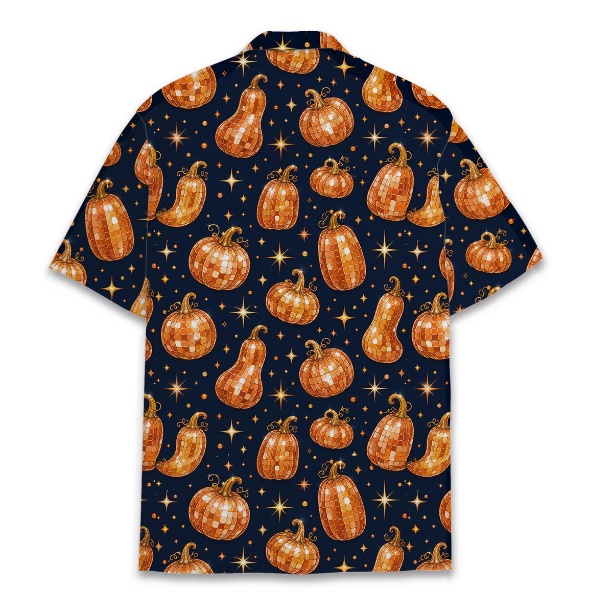 Disco Pumpkin Mirror Ball Autumn Halloween – Hawaiian Shirt