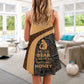Old Bear And Honey Home – Women's Summer Sleeveless V-Neck Camisole Dress