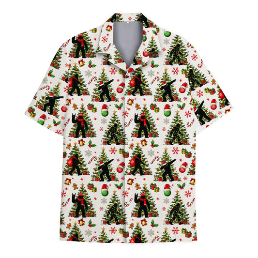 Floral Bigfoot Sasquatch Summer Beach – Hawaiian Shirt