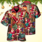 Christmas Santa Story Cozy Holiday Art – Hawaiian Shirt
